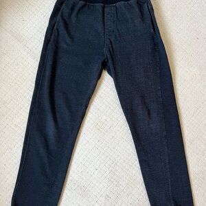 Pact Women’s Medium Organic Cotton Jogger Pants Black Pull On Casual